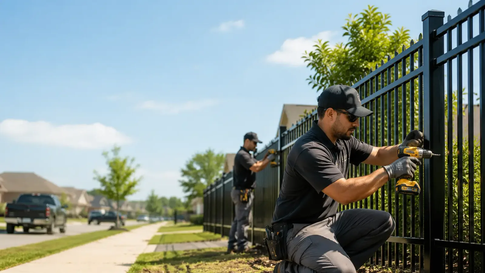 Metal Fence Installation in Bandera, TX